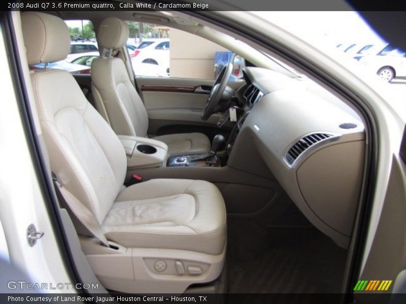 Calla White / Cardamom Beige 2008 Audi Q7 3.6 Premium quattro