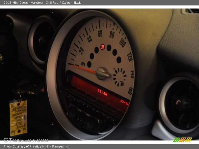 Chili Red / Carbon Black 2013 Mini Cooper Hardtop