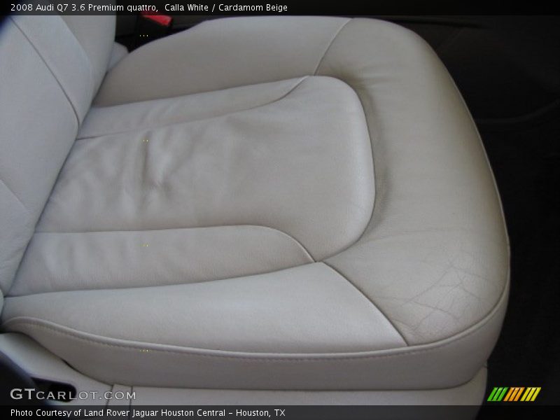 Calla White / Cardamom Beige 2008 Audi Q7 3.6 Premium quattro