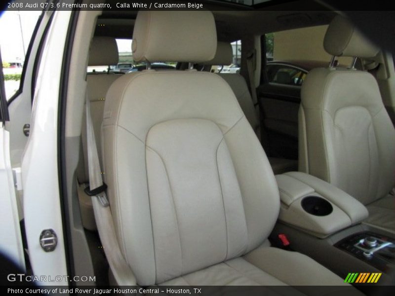 Calla White / Cardamom Beige 2008 Audi Q7 3.6 Premium quattro