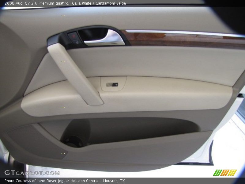 Calla White / Cardamom Beige 2008 Audi Q7 3.6 Premium quattro