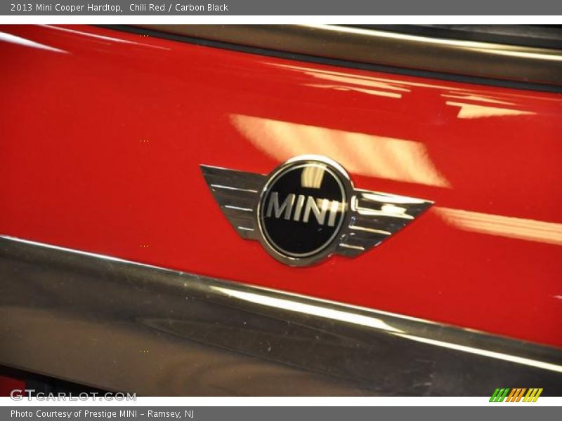 Chili Red / Carbon Black 2013 Mini Cooper Hardtop