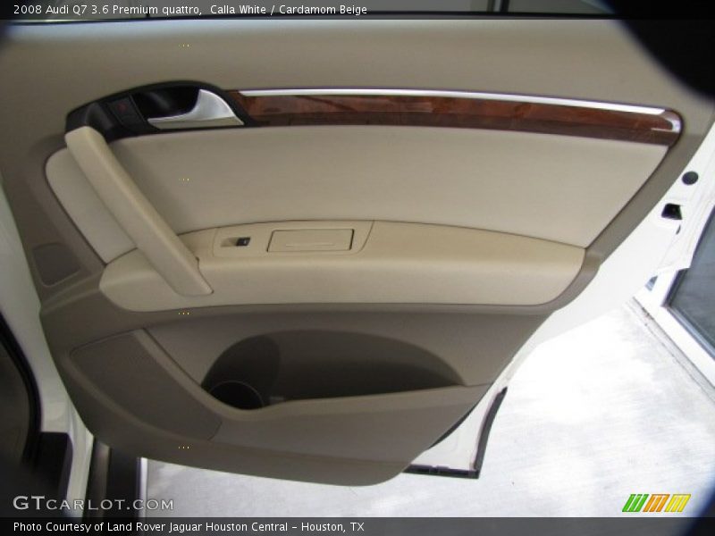 Calla White / Cardamom Beige 2008 Audi Q7 3.6 Premium quattro