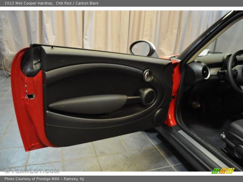 Chili Red / Carbon Black 2013 Mini Cooper Hardtop