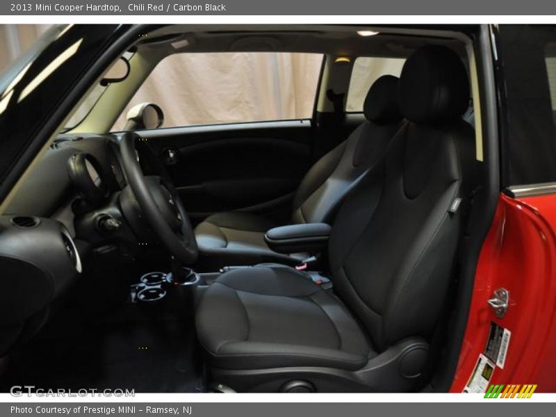 Chili Red / Carbon Black 2013 Mini Cooper Hardtop