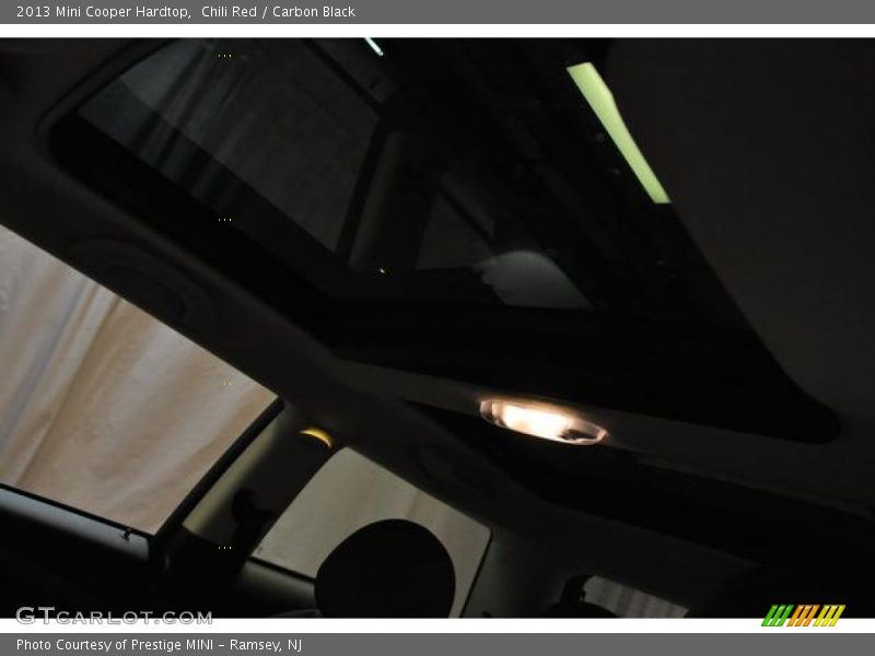 Chili Red / Carbon Black 2013 Mini Cooper Hardtop