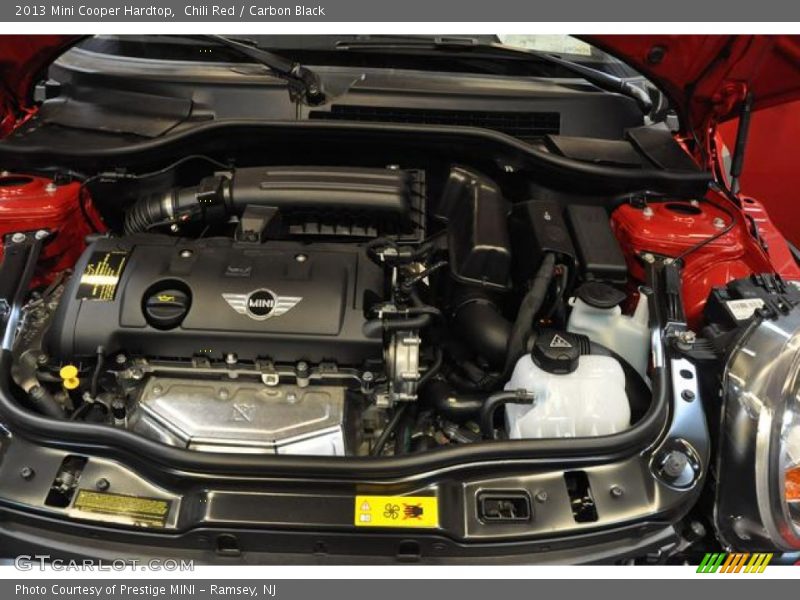 Chili Red / Carbon Black 2013 Mini Cooper Hardtop