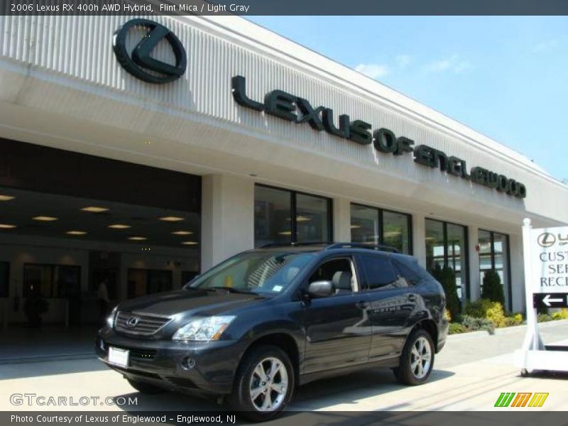 Flint Mica / Light Gray 2006 Lexus RX 400h AWD Hybrid