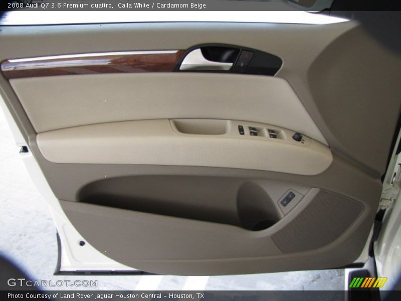 Calla White / Cardamom Beige 2008 Audi Q7 3.6 Premium quattro