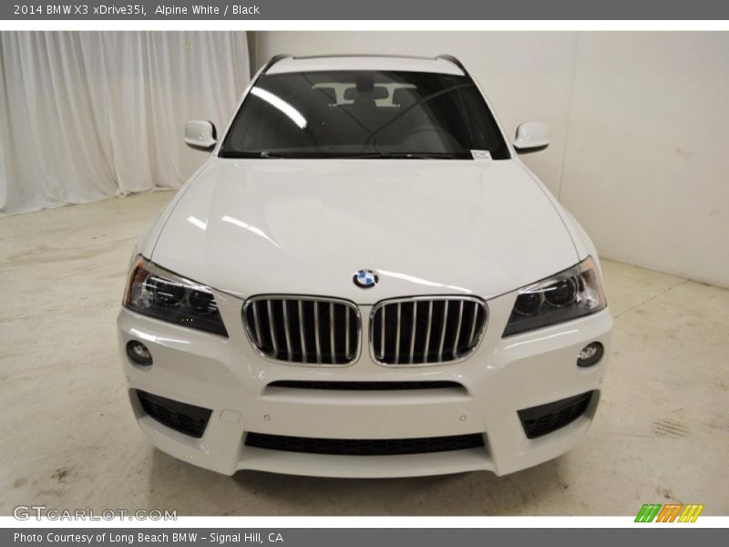 Alpine White / Black 2014 BMW X3 xDrive35i