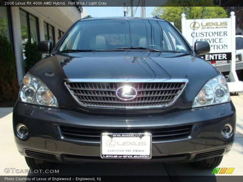 Flint Mica / Light Gray 2006 Lexus RX 400h AWD Hybrid