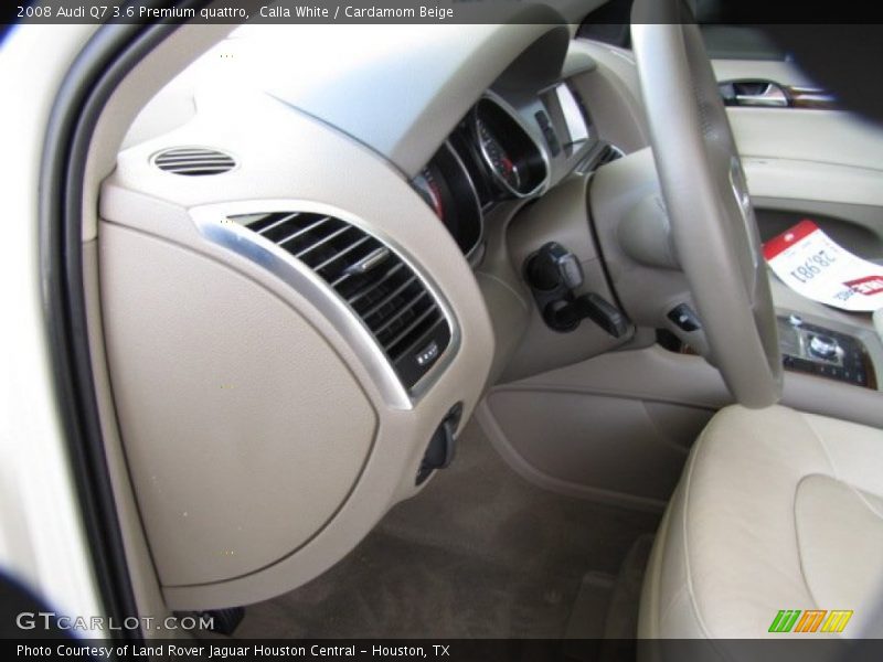 Calla White / Cardamom Beige 2008 Audi Q7 3.6 Premium quattro