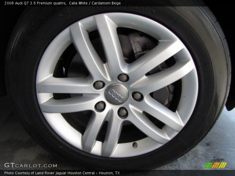 Calla White / Cardamom Beige 2008 Audi Q7 3.6 Premium quattro
