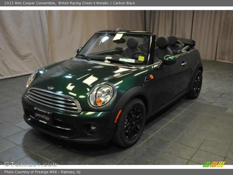 British Racing Green II Metallic / Carbon Black 2013 Mini Cooper Convertible