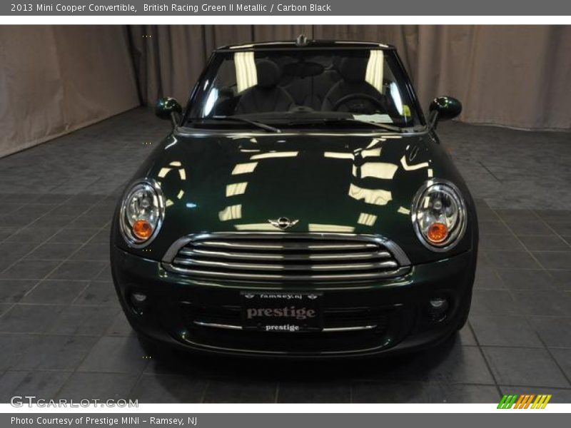 British Racing Green II Metallic / Carbon Black 2013 Mini Cooper Convertible