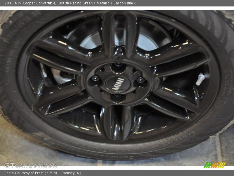 British Racing Green II Metallic / Carbon Black 2013 Mini Cooper Convertible