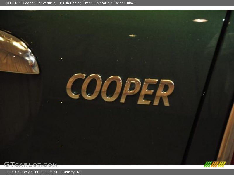 British Racing Green II Metallic / Carbon Black 2013 Mini Cooper Convertible