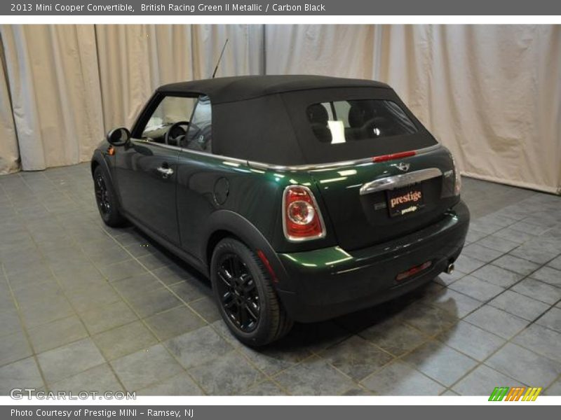 British Racing Green II Metallic / Carbon Black 2013 Mini Cooper Convertible