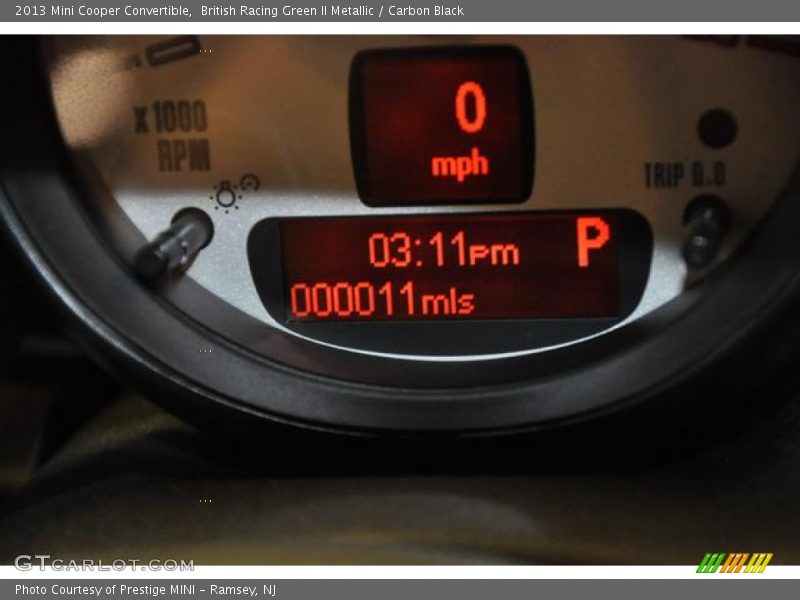 British Racing Green II Metallic / Carbon Black 2013 Mini Cooper Convertible