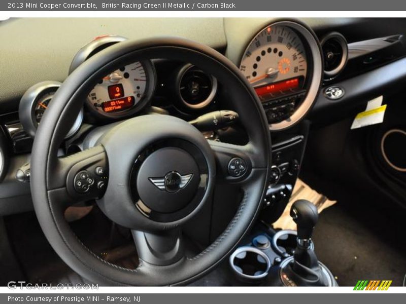 British Racing Green II Metallic / Carbon Black 2013 Mini Cooper Convertible