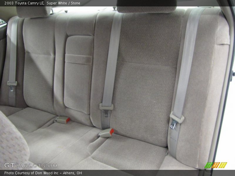 Super White / Stone 2003 Toyota Camry LE