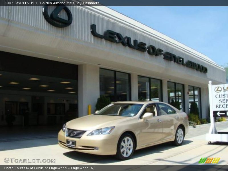 Golden Almond Metallic / Cashmere 2007 Lexus ES 350
