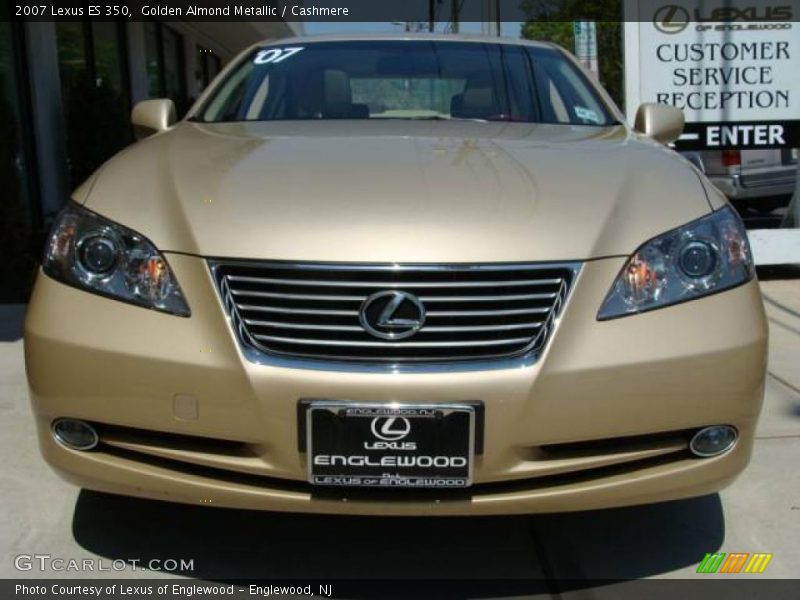 Golden Almond Metallic / Cashmere 2007 Lexus ES 350