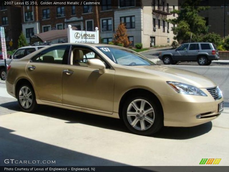 Golden Almond Metallic / Cashmere 2007 Lexus ES 350
