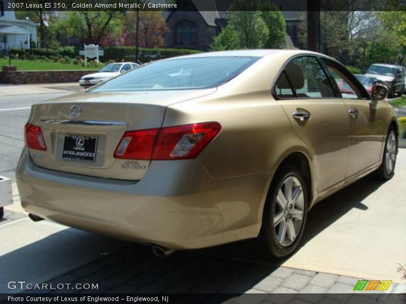 Golden Almond Metallic / Cashmere 2007 Lexus ES 350