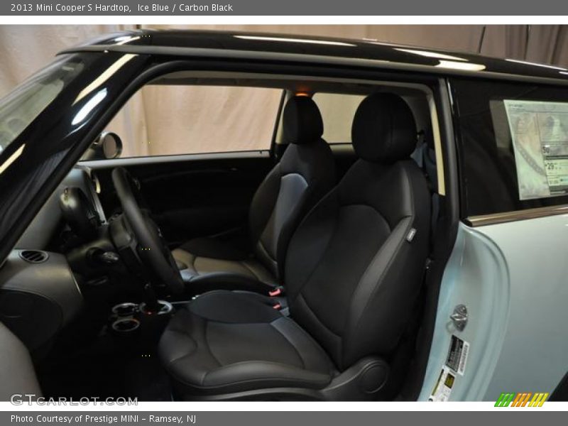Ice Blue / Carbon Black 2013 Mini Cooper S Hardtop