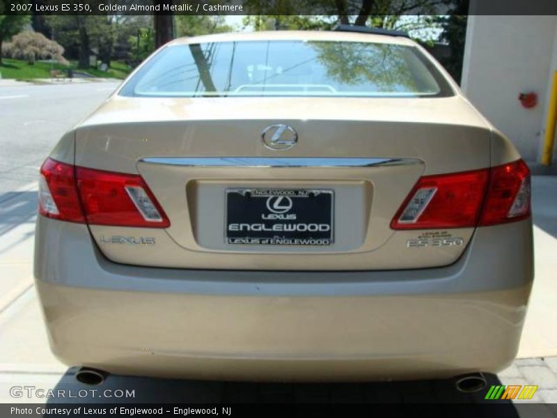Golden Almond Metallic / Cashmere 2007 Lexus ES 350