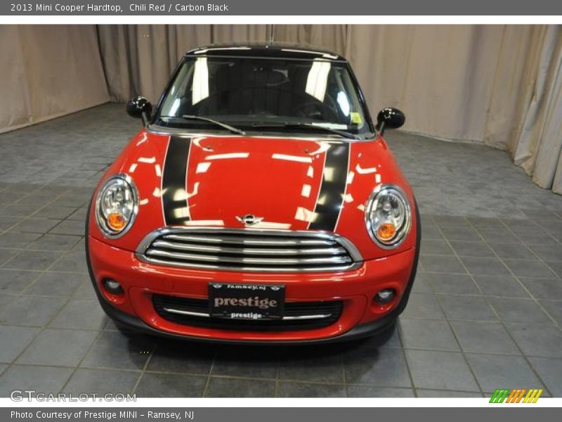 Chili Red / Carbon Black 2013 Mini Cooper Hardtop
