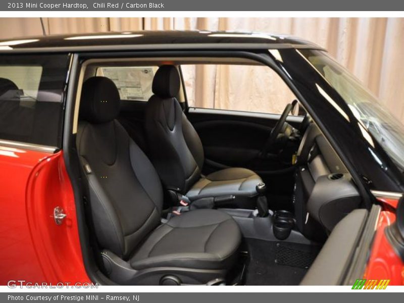 Chili Red / Carbon Black 2013 Mini Cooper Hardtop