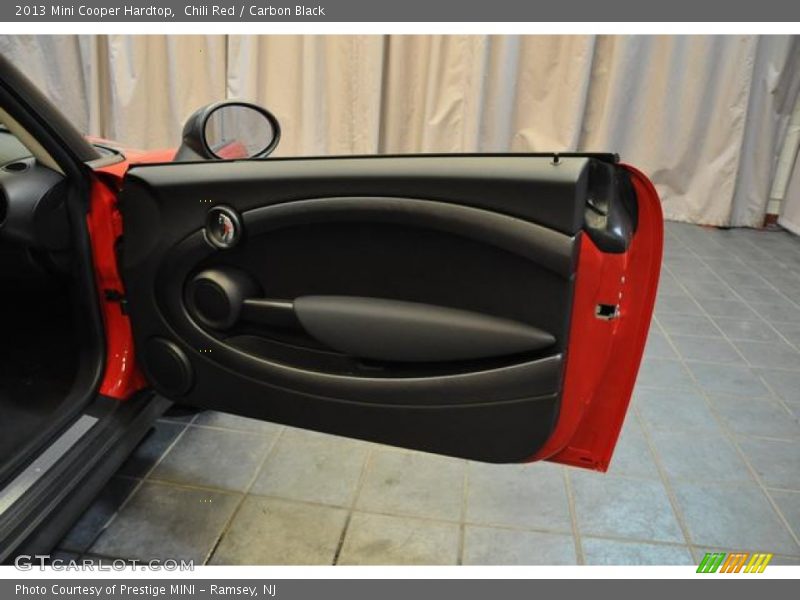 Chili Red / Carbon Black 2013 Mini Cooper Hardtop