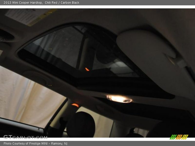 Chili Red / Carbon Black 2013 Mini Cooper Hardtop