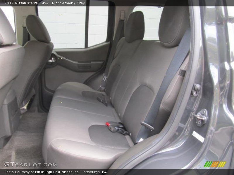 Rear Seat of 2012 Xterra S 4x4