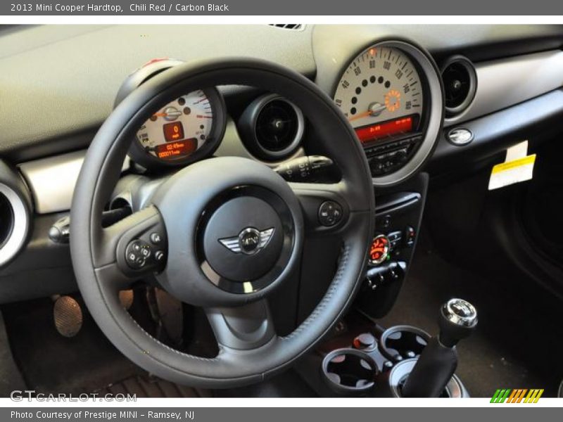 Chili Red / Carbon Black 2013 Mini Cooper Hardtop