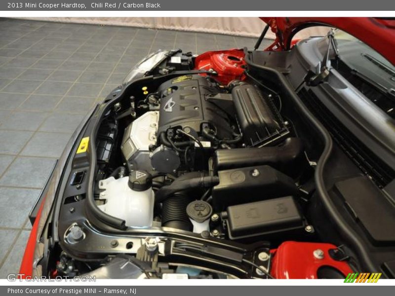 Chili Red / Carbon Black 2013 Mini Cooper Hardtop