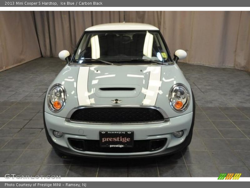 Ice Blue / Carbon Black 2013 Mini Cooper S Hardtop