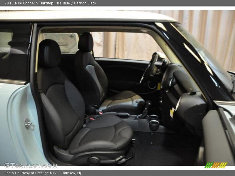 Ice Blue / Carbon Black 2013 Mini Cooper S Hardtop
