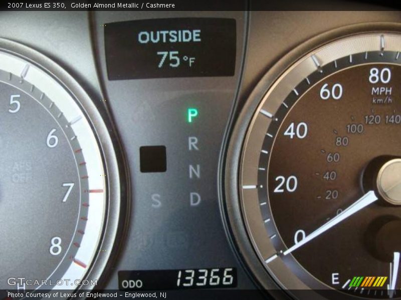 Golden Almond Metallic / Cashmere 2007 Lexus ES 350