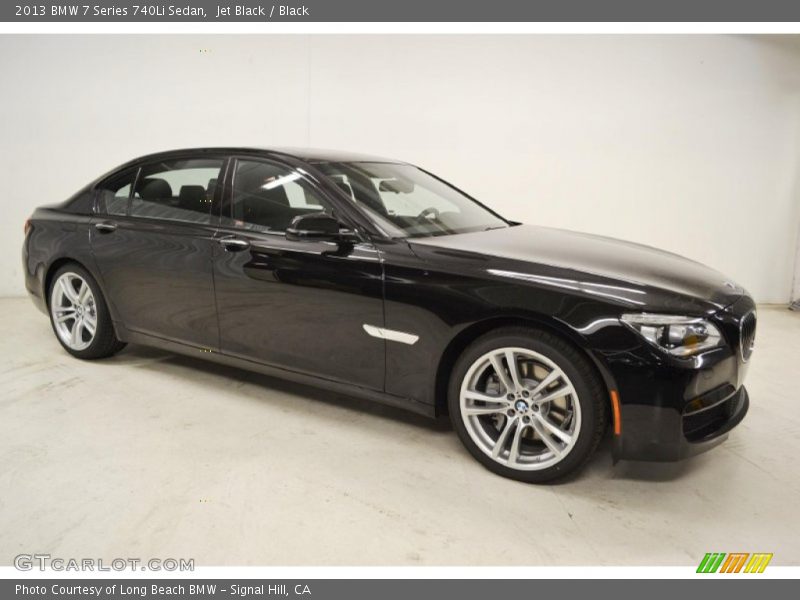 Jet Black / Black 2013 BMW 7 Series 740Li Sedan