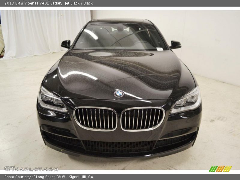 Jet Black / Black 2013 BMW 7 Series 740Li Sedan