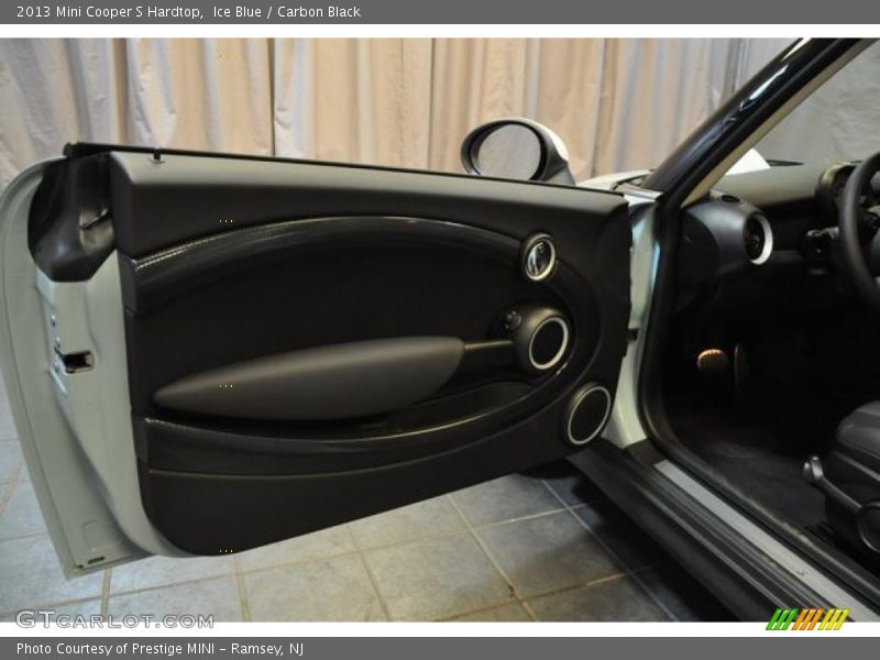 Ice Blue / Carbon Black 2013 Mini Cooper S Hardtop