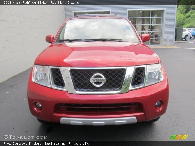 Red Brick / Graphite 2011 Nissan Pathfinder LE 4x4