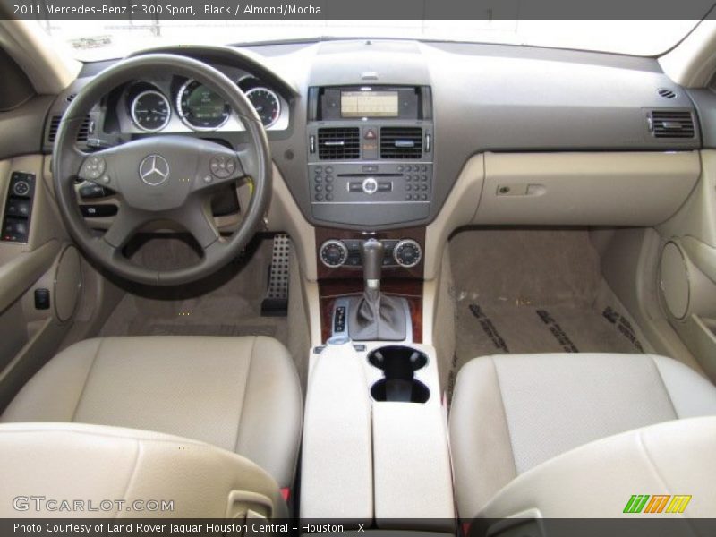Black / Almond/Mocha 2011 Mercedes-Benz C 300 Sport