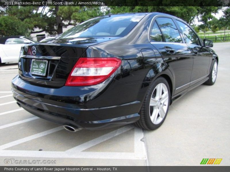Black / Almond/Mocha 2011 Mercedes-Benz C 300 Sport