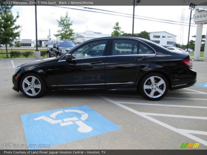 Black / Almond/Mocha 2011 Mercedes-Benz C 300 Sport