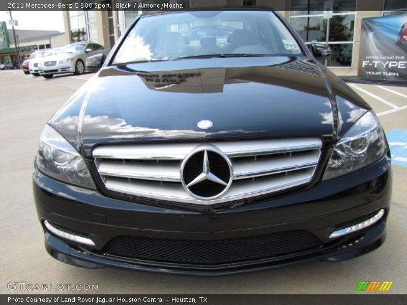 Black / Almond/Mocha 2011 Mercedes-Benz C 300 Sport