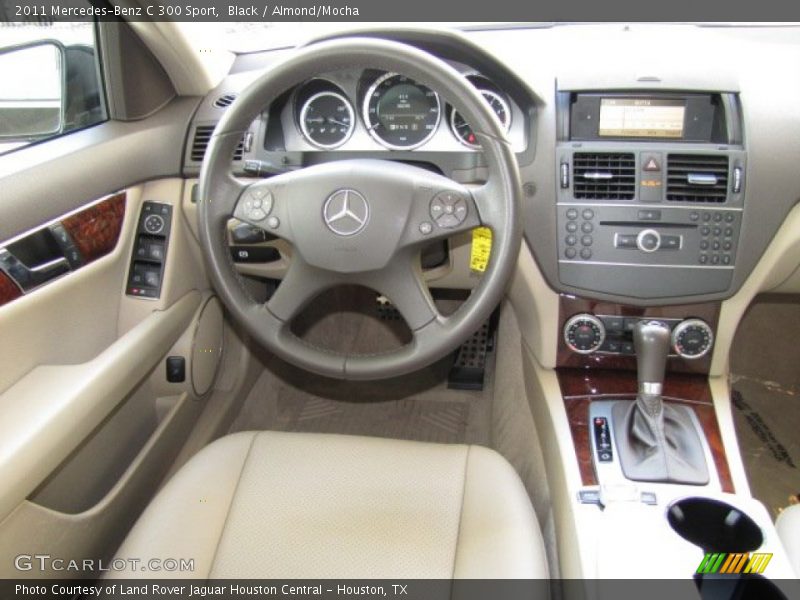 Black / Almond/Mocha 2011 Mercedes-Benz C 300 Sport